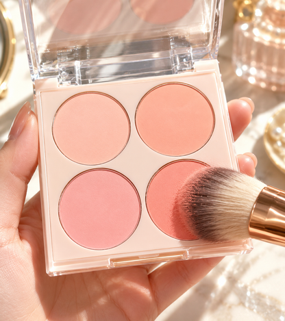 🌸 Blush Palette | Powder Texture | Beauty Gifts | Peachy Glow