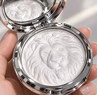 🦁 Radiant Glow | Pearl Shimmer | Makeup Lovers | Sculpted Lion Design