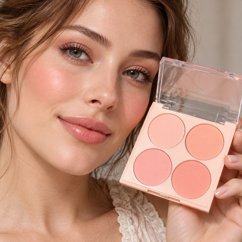 🌸 Blush Palette | Powder Texture | Beauty Gifts | Peachy Glow
