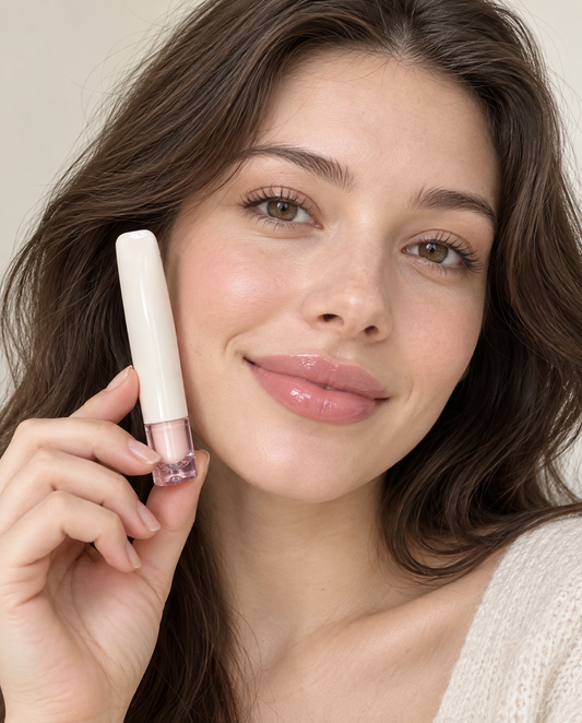 🍬 Jelly Lip Gloss | Liquid Shine | Daily Beauty Gift | Soft Pink Glow